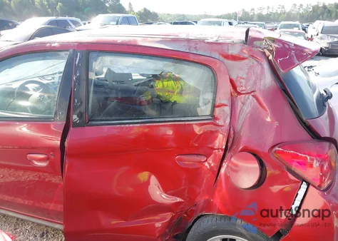 2014 Mitsubishi Mirage Es z USA, uszkodzony, nr VIN ML32A4HJ6EH018590